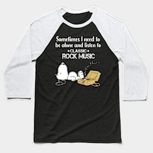 Classic Rock // Aesthetic Vinyl Record Vintage // Baseball T-Shirt